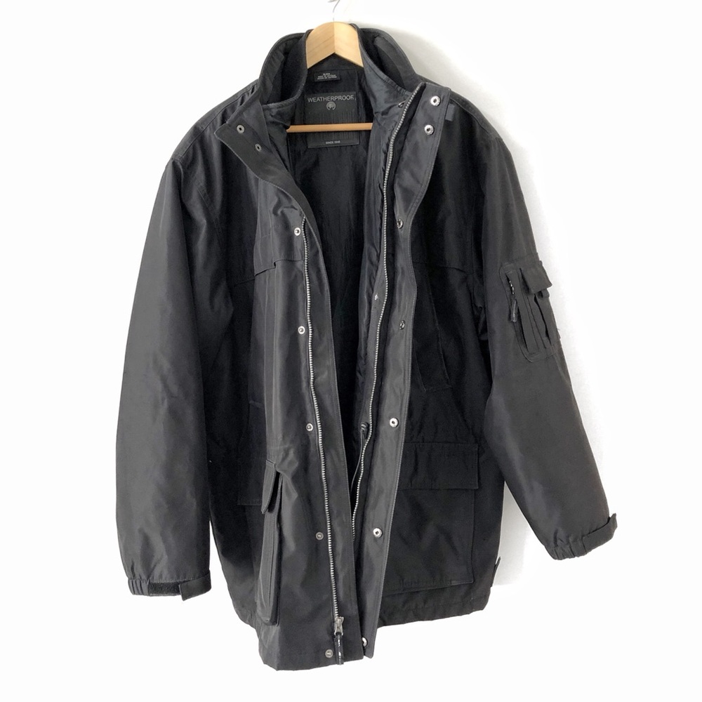 Weatherproof Heavyduty Work Winter Jacket Parka Xl - image 1